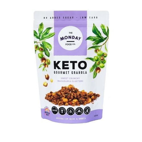 Sweet Crunchy Macadamia Clusters - Keto Granola - 300gm