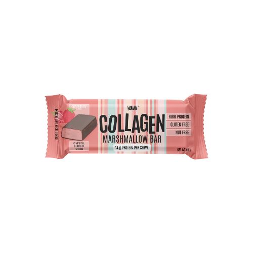 Noway Collagen Marshmallow Bar - Strawberry Flavour - 45g