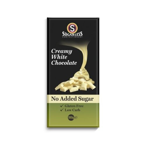 Sugarless Confectionery Co Creamy White Chocolate